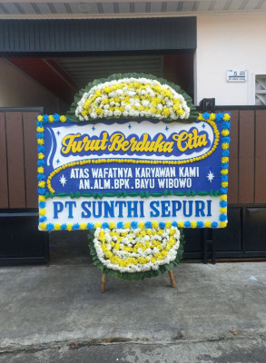 Papan Bunga Duka di Batupasi
